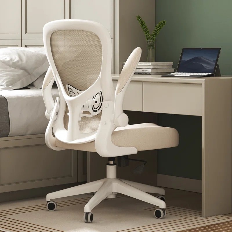 Faye Task Office Chair with Flip-Up Arms and Home and Office Desk Chairs - Image 1