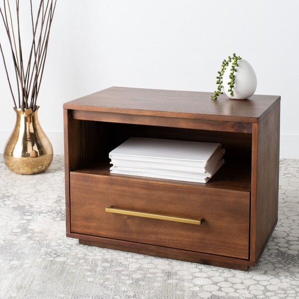 Poesy 1 Drawer Nightstand - Image 1