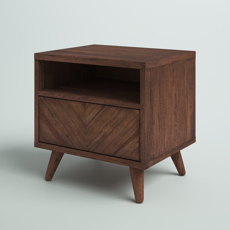 Cecere Solid + Manufactured Wood Nightstand - Image 3