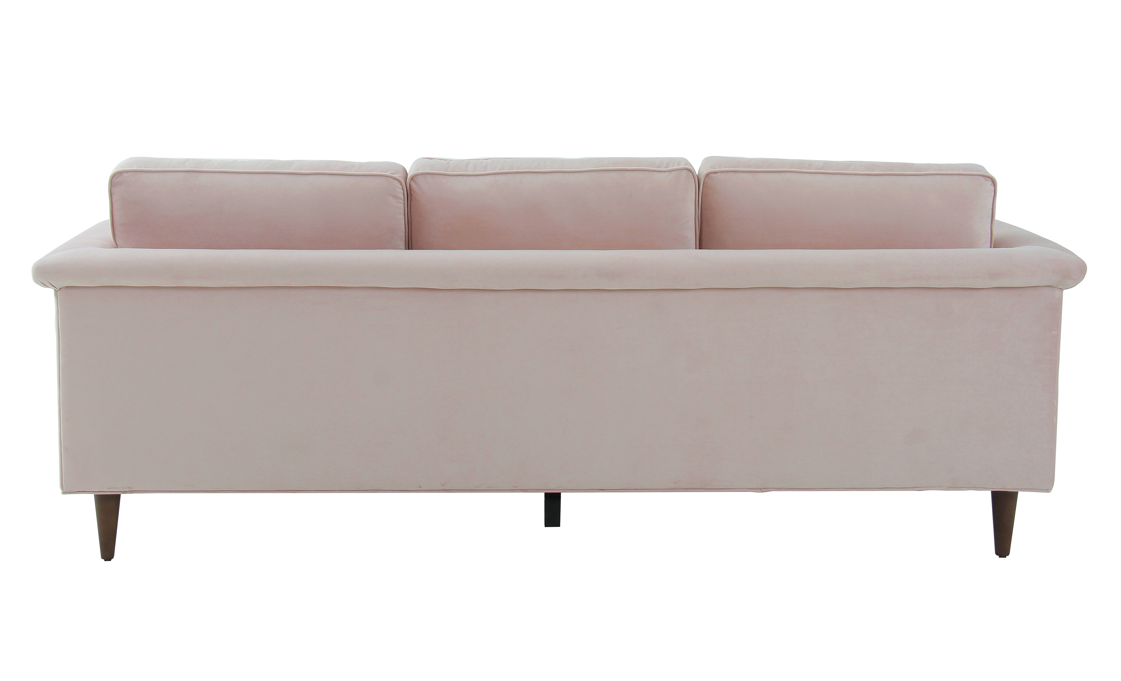 Porter Blush Velvet Sofa - Image 3
