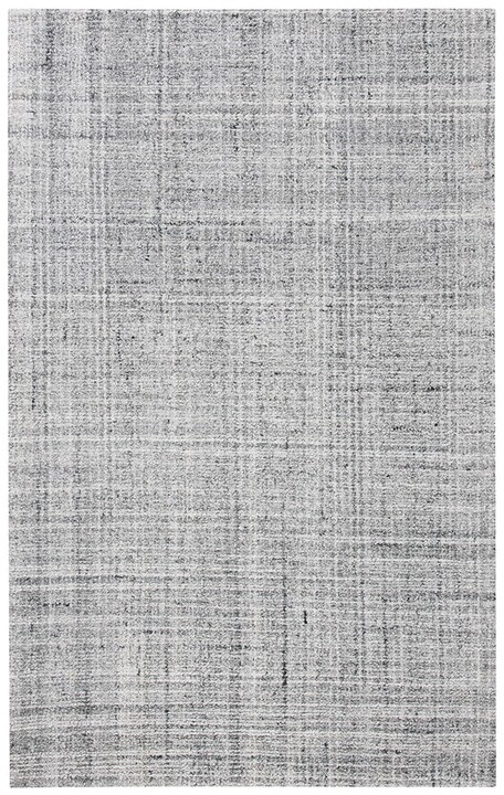 Arlo Home Hand Tufted Area Rug, ABT604F, Grey/Black,  6' X 9' - Image 0