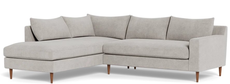 Sloan 3-Seat  Bumper Sectional -left - Image 0