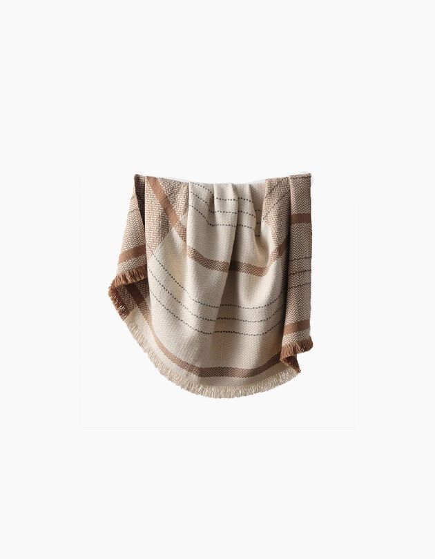 The Citizenry Alto Luxe Alpaca Throw | Tan - Image 7