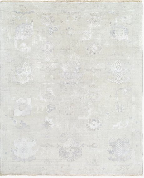 Le Blanc Gray Indoor 8' x 10' Handmade Rug - Image 0