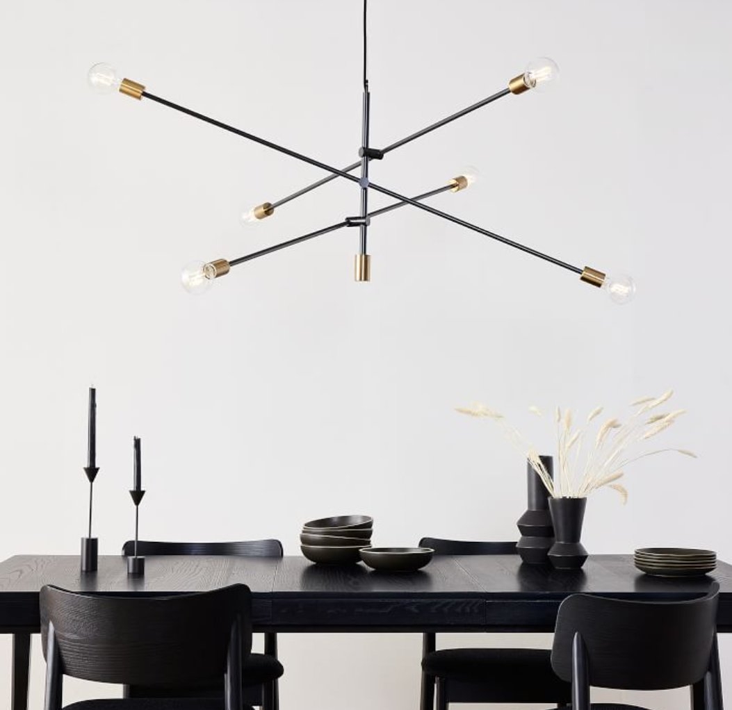 Mobile Chandelier Two-Tone (55") - Image 0