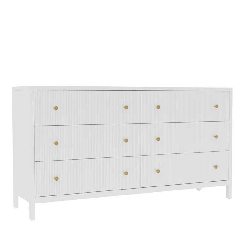 Jennette 6 - Drawer Dresser - Image 4