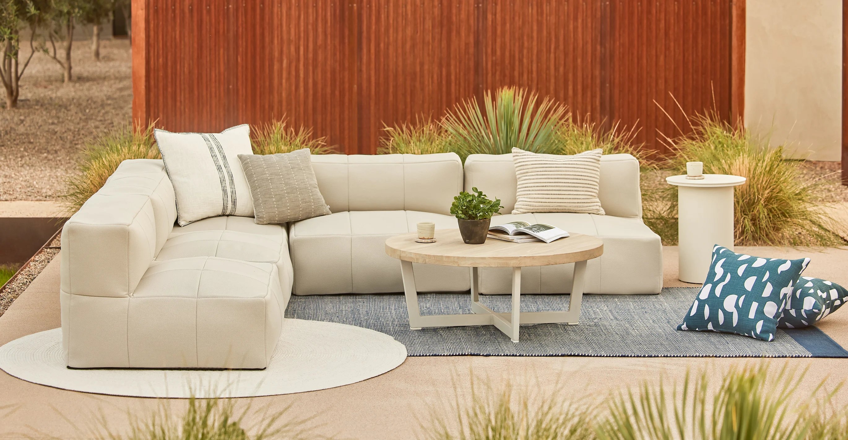 Corvos Whisper Gray Modular Corner Sectional - Image 1