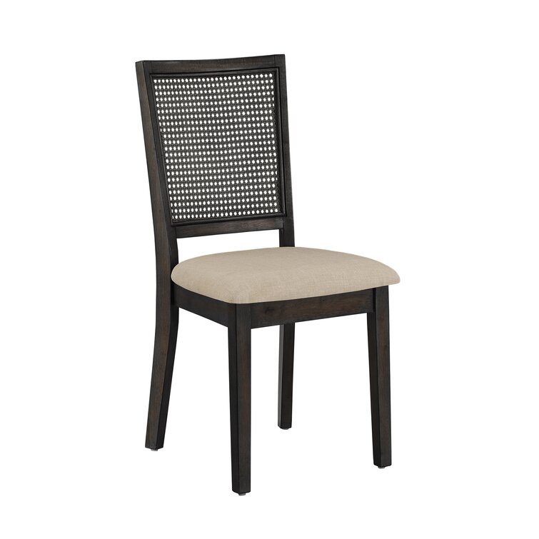 Urbaniak Linen Solid Back Side Chair (Set of 2) - Image 1