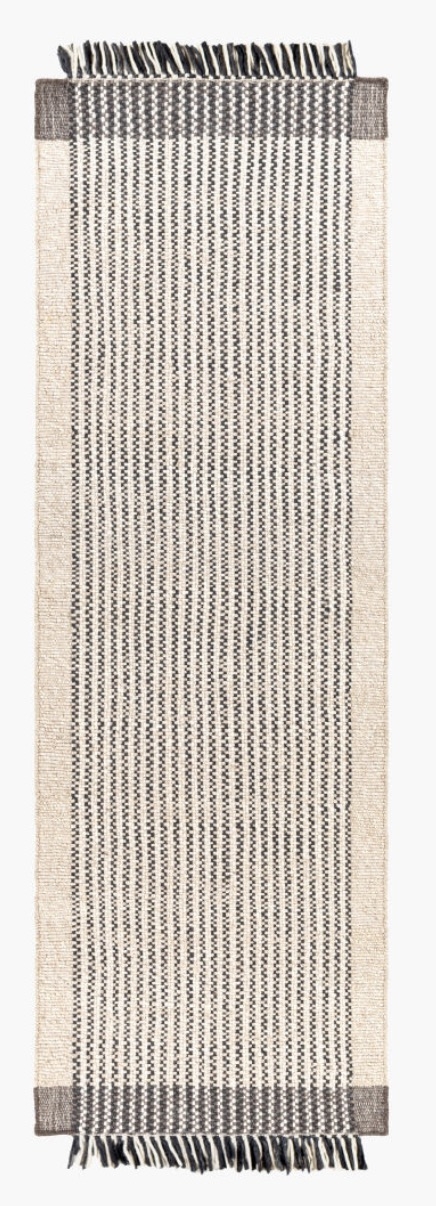 Reliance Beige Indoor 2'6" x 8' Handmade Rug - Image 0