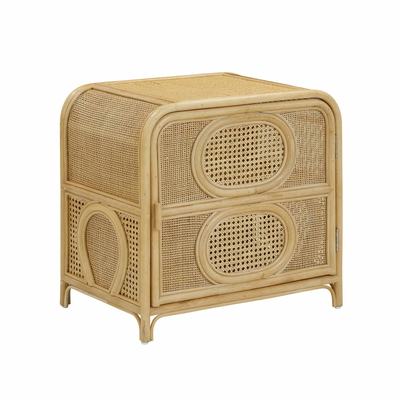 Tina Natural Rattan Nightstand - Image 0