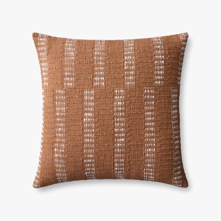 Loloi Not Named Rust / Ivory 22'' x 22'' Cover w/Poly - Image 0