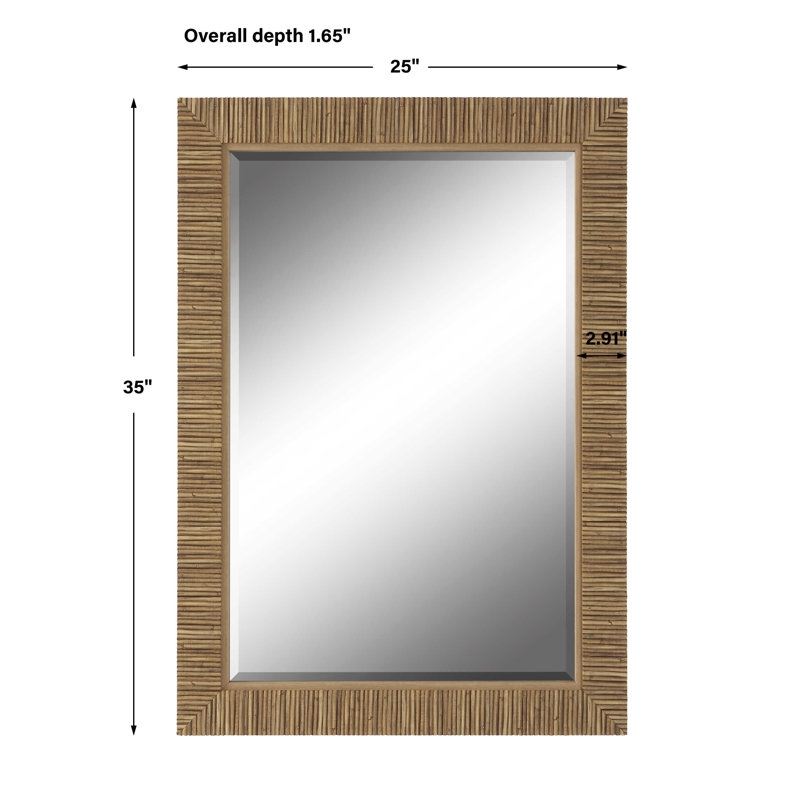 Hereen Rectangle Mirror - Image 5