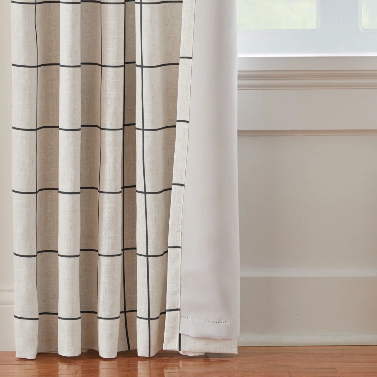 Laurene Blackout Curtain Single Panel - Image 2