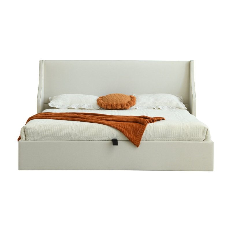 Bertolucci Hydraulic lift storage upholstered flat bed - Image 0