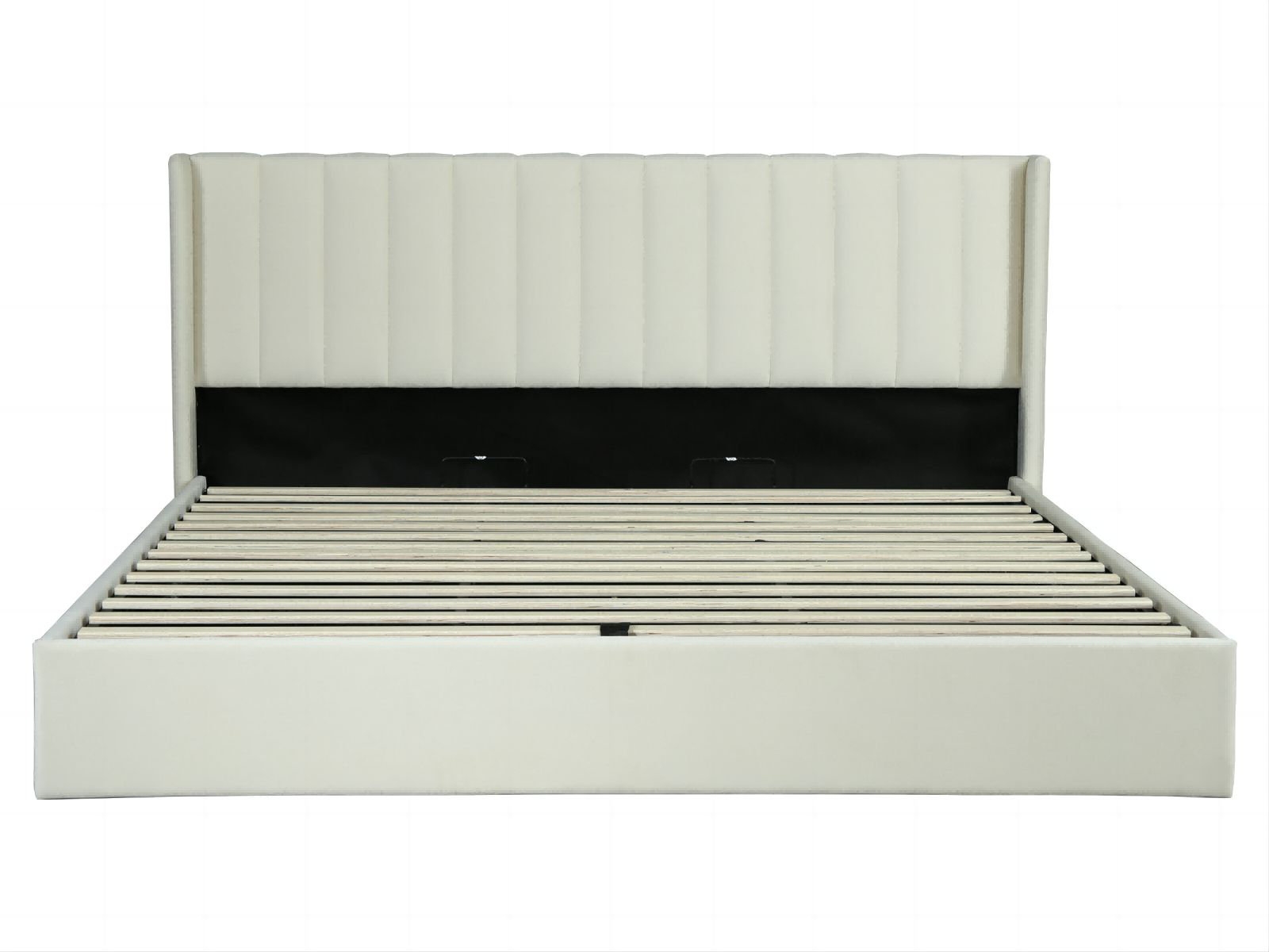 Daizia Lift Up Storage Platform Bed with Winback Headboard - Image 2