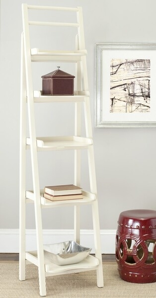 Asher Leaning 5 Tier Etagere - Vintage Cream - Arlo Home - Image 7