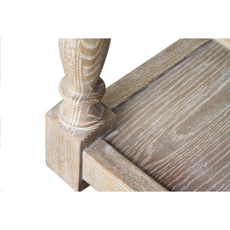 Newport Solid Wood Floor Shelf Coffee Table with Storage - Image 2