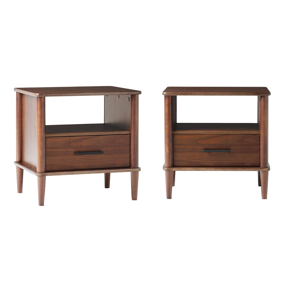 Contour & Co. Spindle Transitional 1-Drawer Nightstand - Image 0