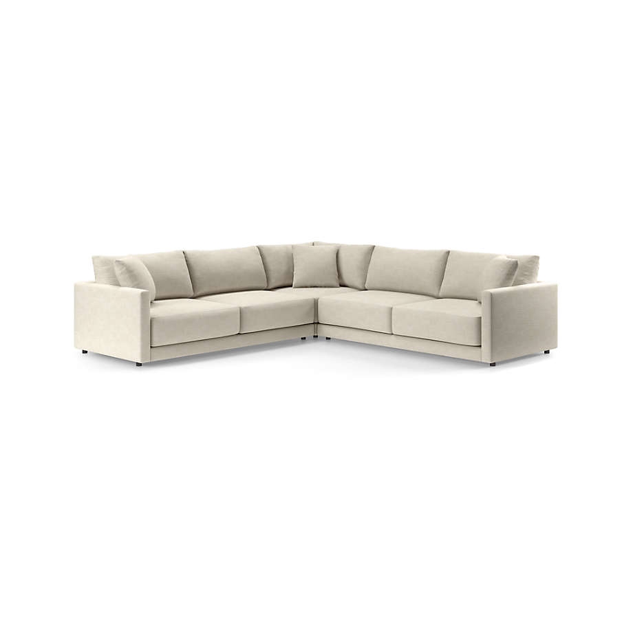 Gather Deep 3-Piece L-Shaped Sectional Sofa - Image 0