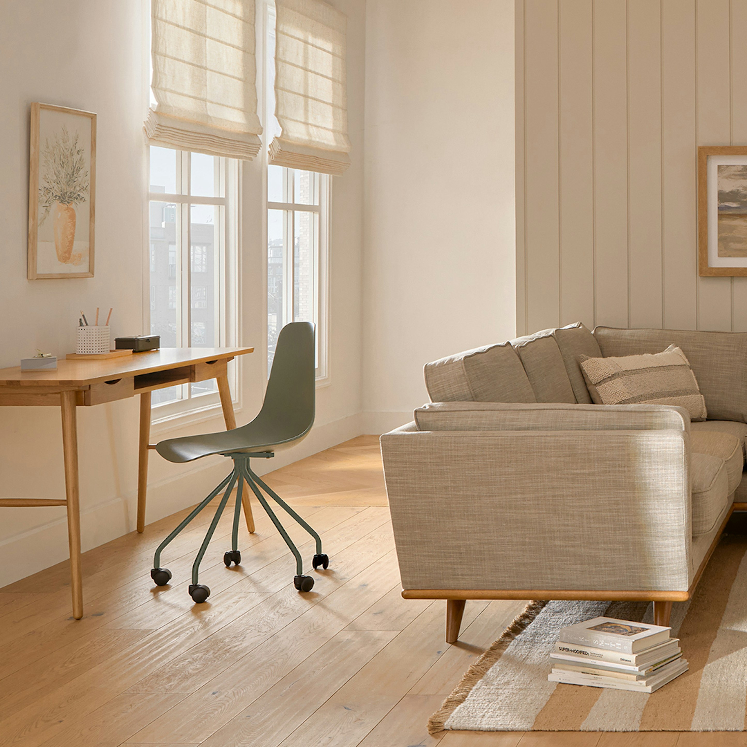 Svelti Aloe Green Office Chair - Image 4