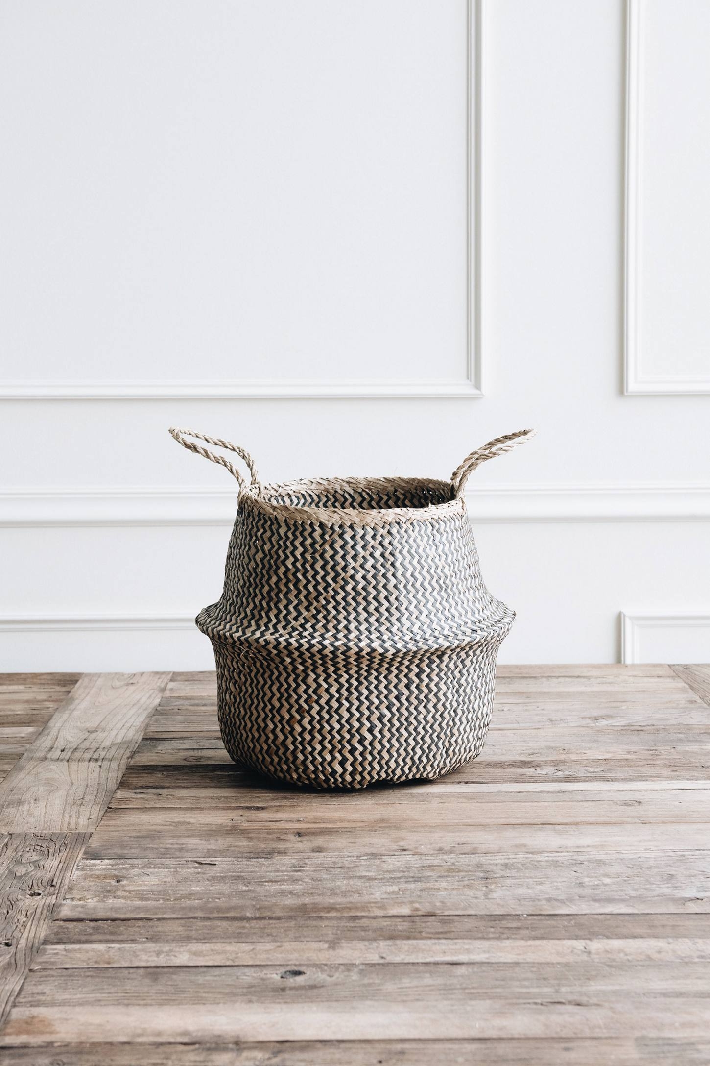 Lou Zig Zag Belly Basket - Image 1