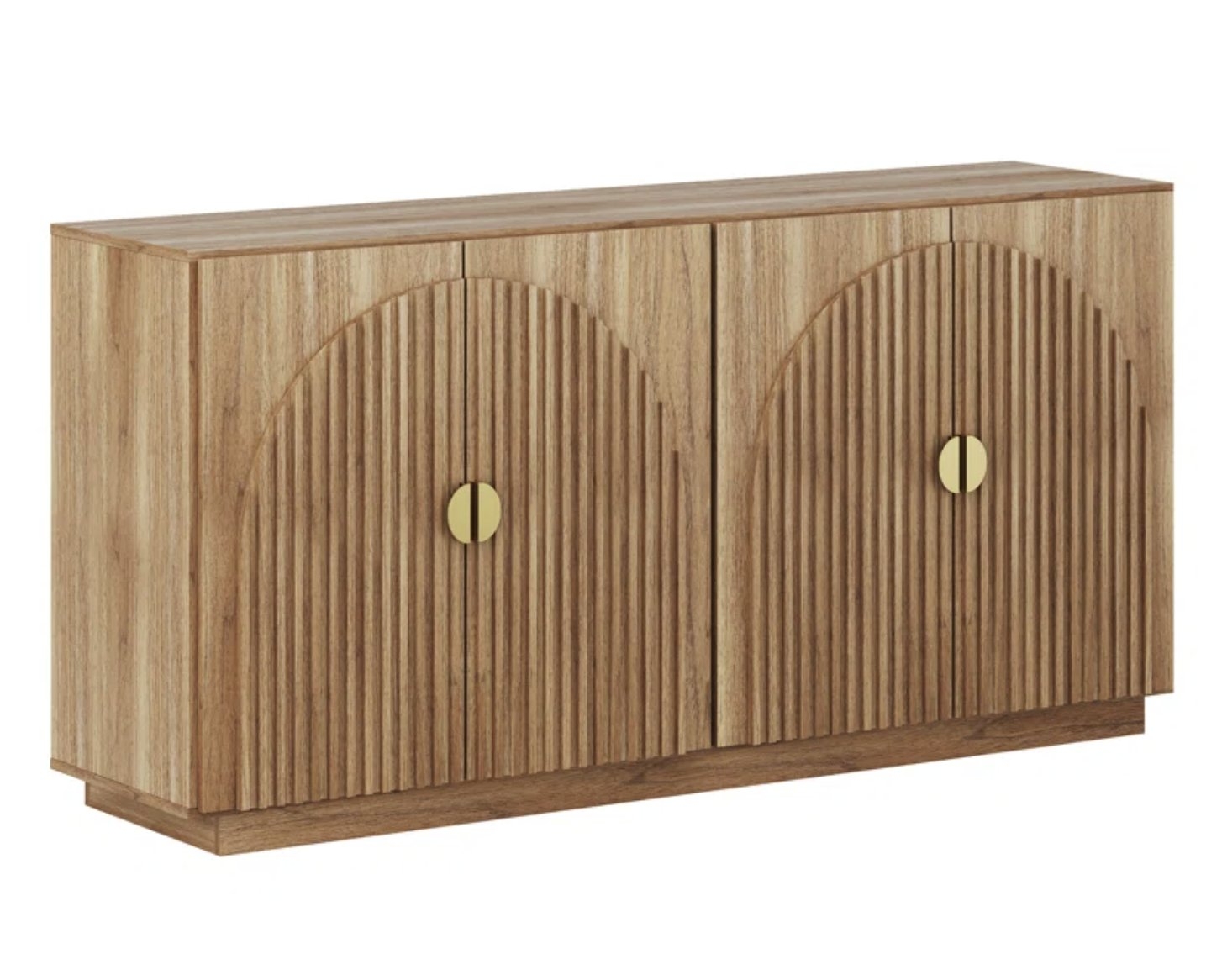 64.8" Buffet Cabinet with Storage, Sideboard Large Console Table - Image 1