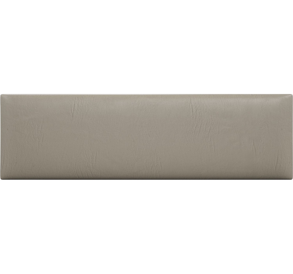 Vintage Leather Wall Paneling in Dusty Taupe - Image 0