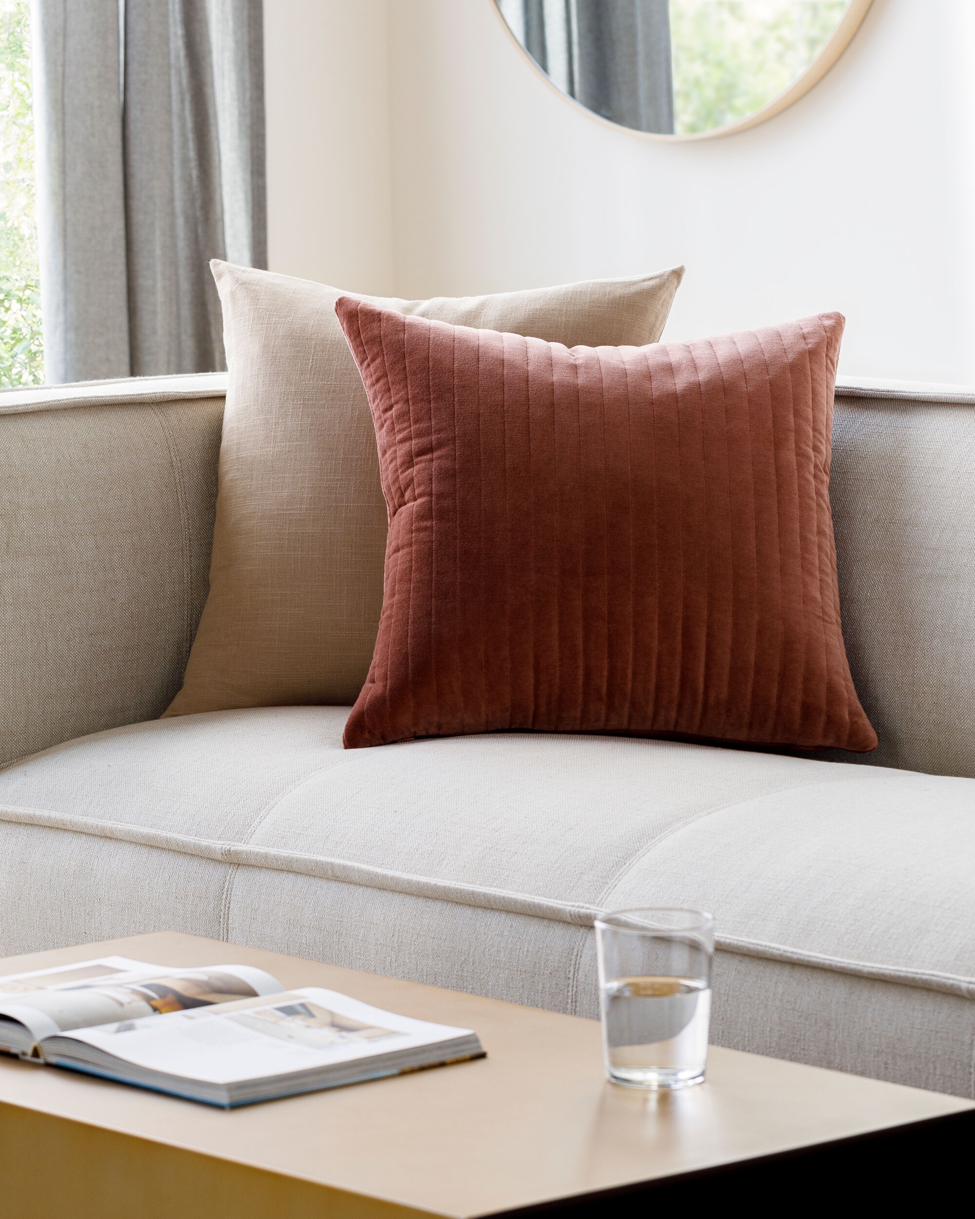 Digby DIG-007 18"L x 18"W Down Filled Pillow - Image 1