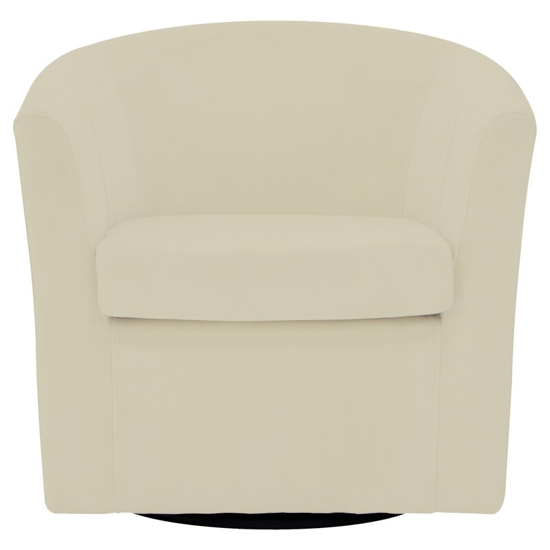 Molinari Swivel Barrel Chair - Thumbnail 3