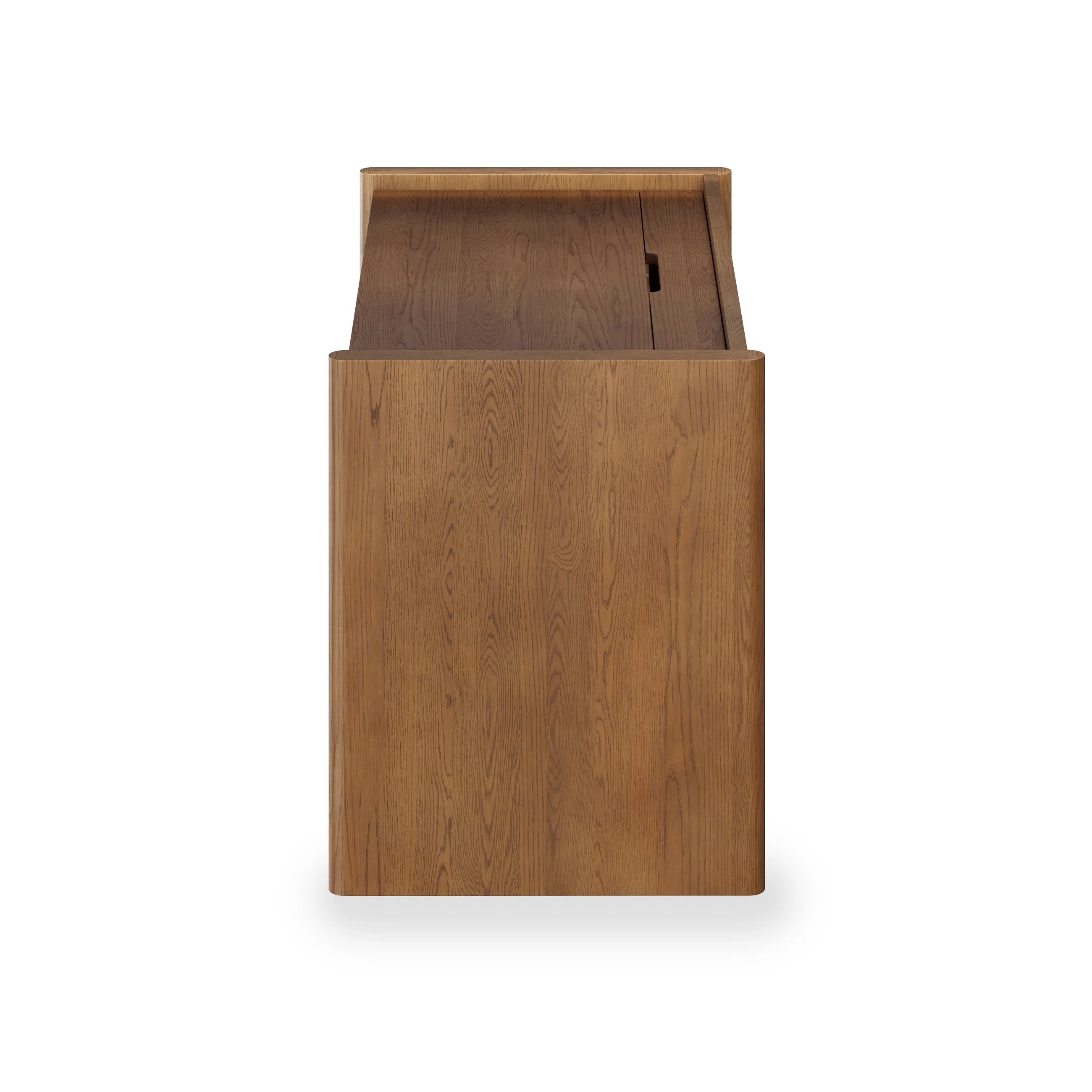 Torme 44" Height Adjustable Desk - Smoked Oak - Image 2