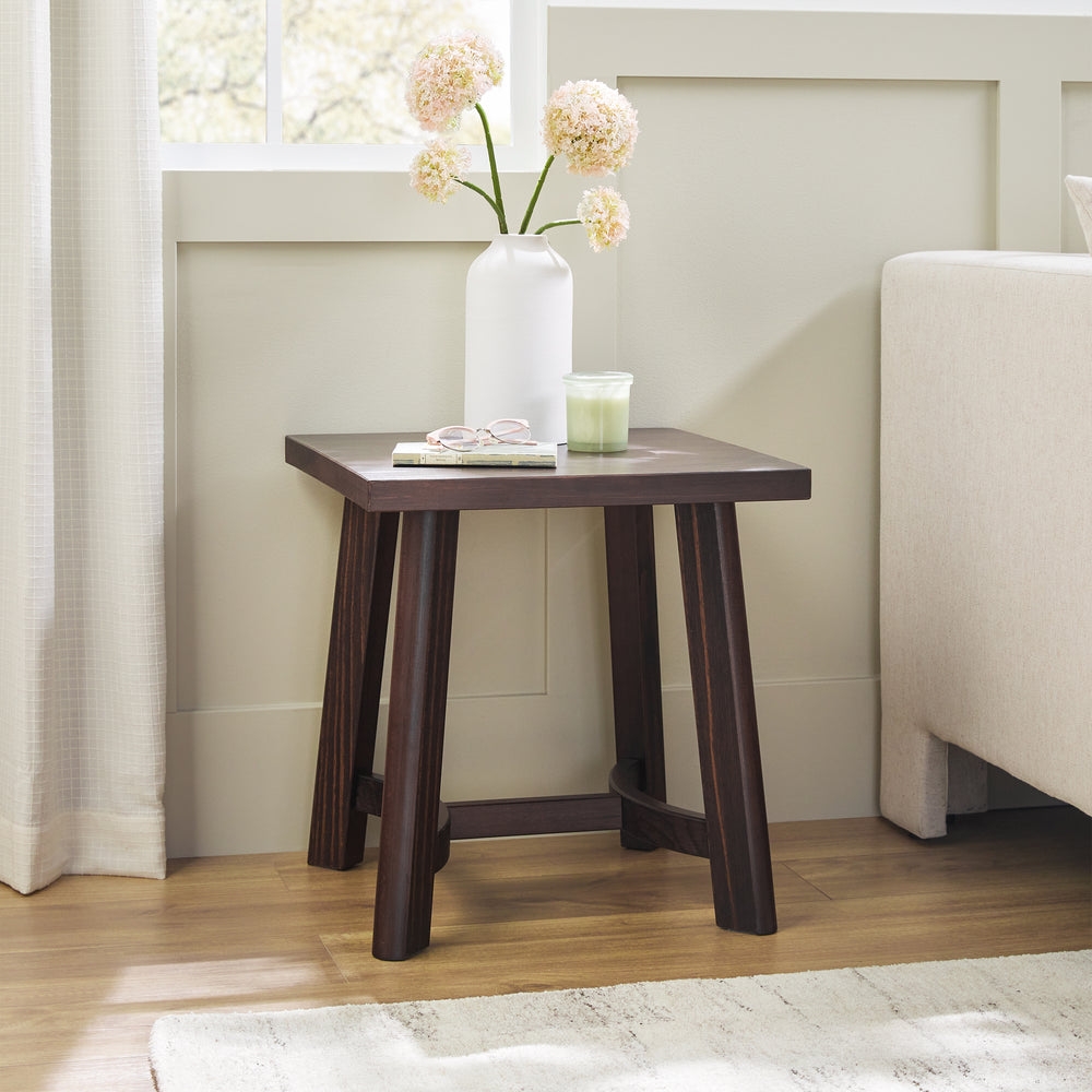 Colt Modern Farmhouse Easy Assembly 18" Side Table - Image 1