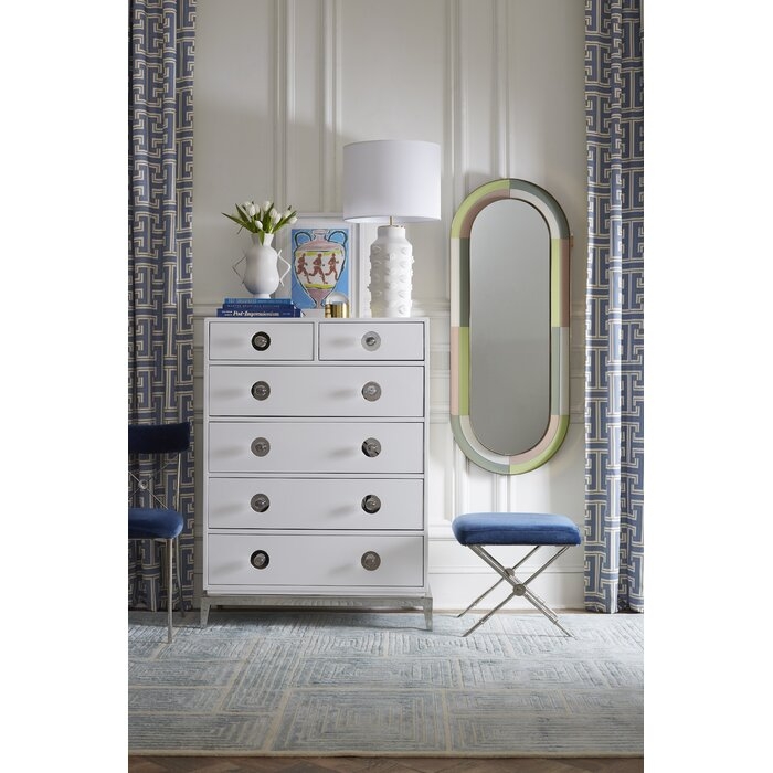 Jonathan Adler Channing 6 Drawer Tall Console - Image 1