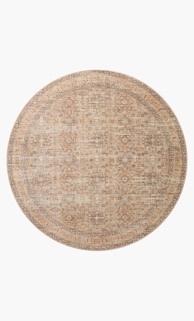 BLA-06 Oatmeal / Spice 7'-10" x 7'-10" Round - Image 0