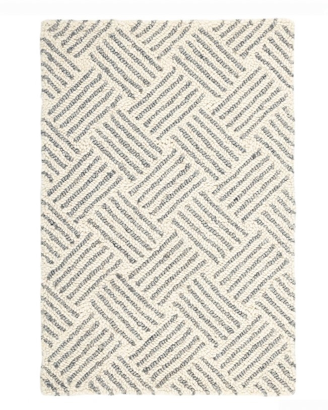 Layers Hand Hooked Wool Rug - Image 0