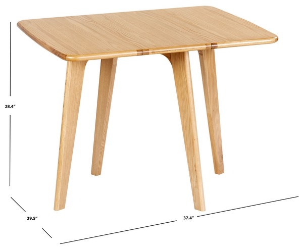 Calverton Gateleg Wood Dining Table - Image 2