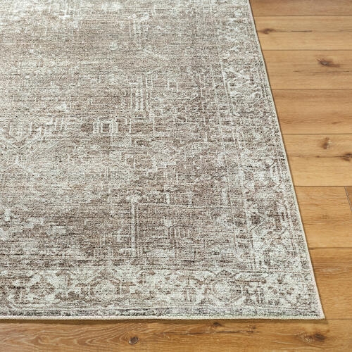 Collins Avenue Green Indoor 9'1" x 12' Machine Woven Rug - Image 1