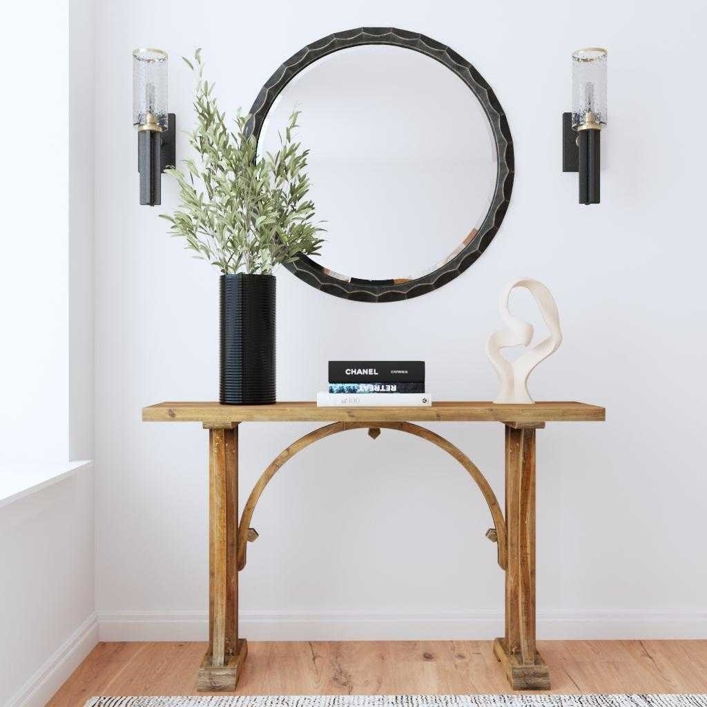 Genessis Reclaimed Wood Console 14" x 54" x 33" - Image 2