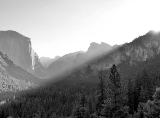 Yosemite First Rays Limited Edition Fine Art Print 2 - Image 0