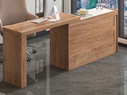 Arez L-Shaped Computer Desk - Image 1