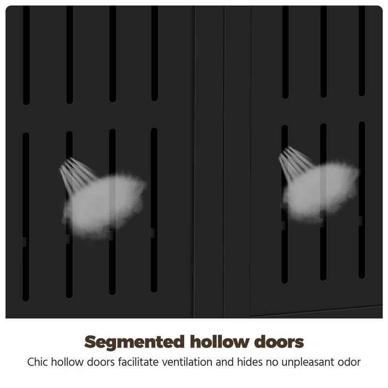 12 Pair Stackable Shoe Storage Cabinet - Image 4