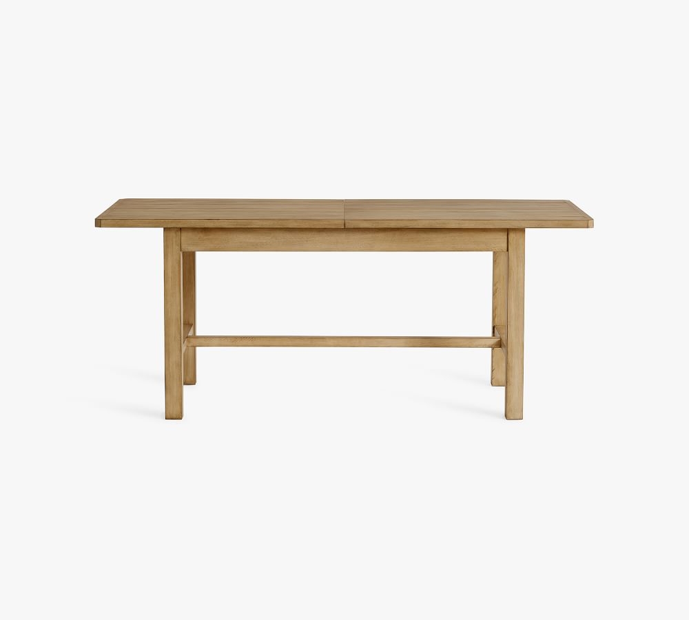Mateo Extending Dining Table, Salvaged Natural, 73"-91"L - Image 1