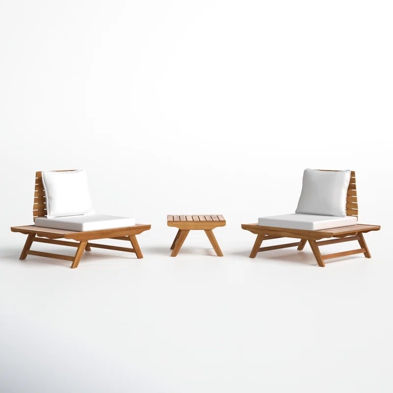 Cason 3 Piece Seating Group with Cushions - Image 0