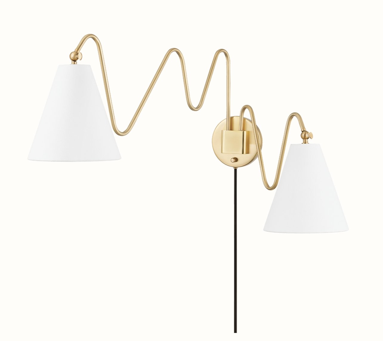 Mitzi Onda Plug-in Sconce - Image 0