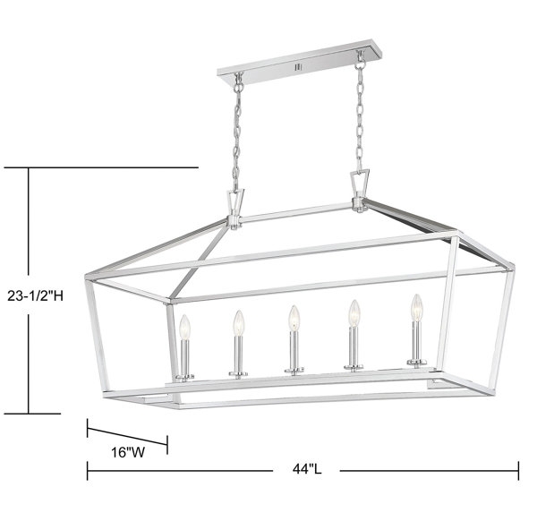 Hastings 5 - Light Pendant / Polished Nickel - Image 2