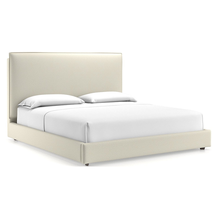 Lotus Tall King Bed - Nordic Frost - Image 0