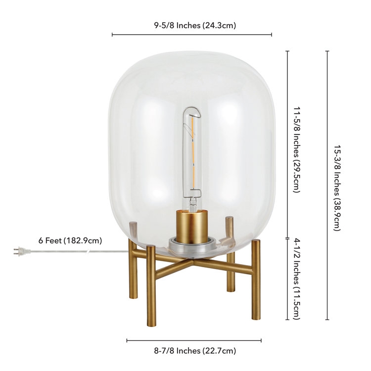 Danae 15" Table Lamp - Image 3
