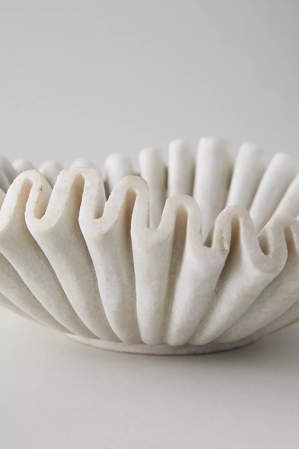 Ruffled Marble Bowl - Image 1