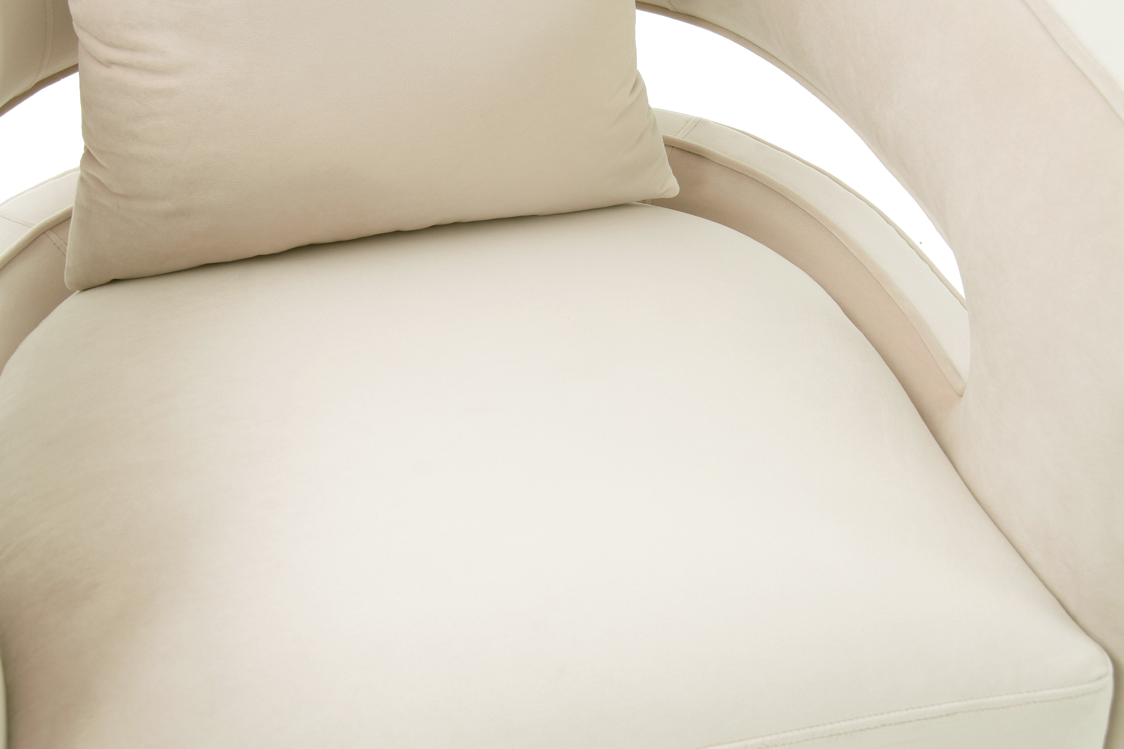 Kennedy Cream Swivel Chair - Image 3