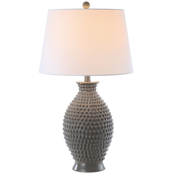 Rosten Table Lamp - Grey - Safavieh - Image 0
