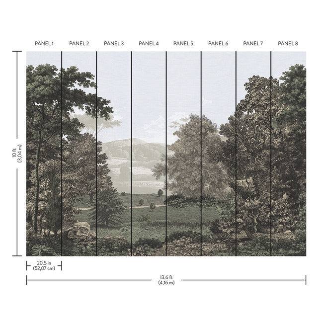 Scenic Pastures Mural - Image 1